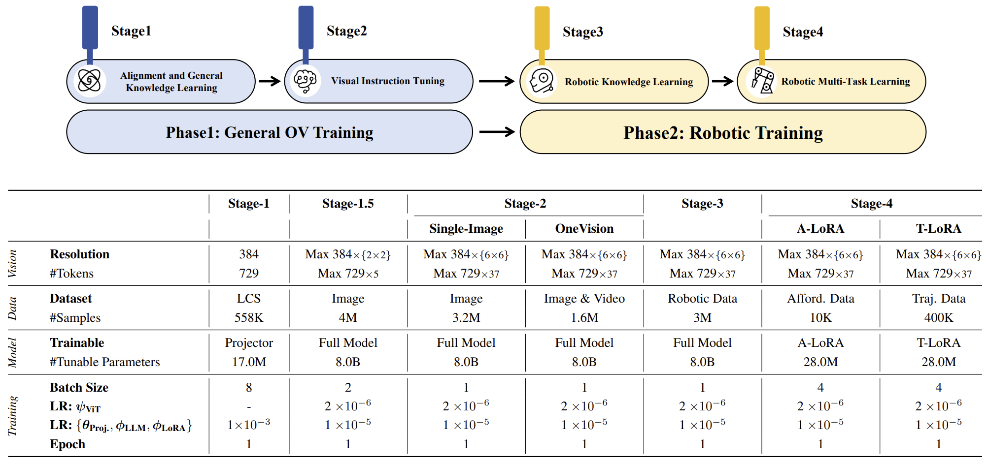 Training process